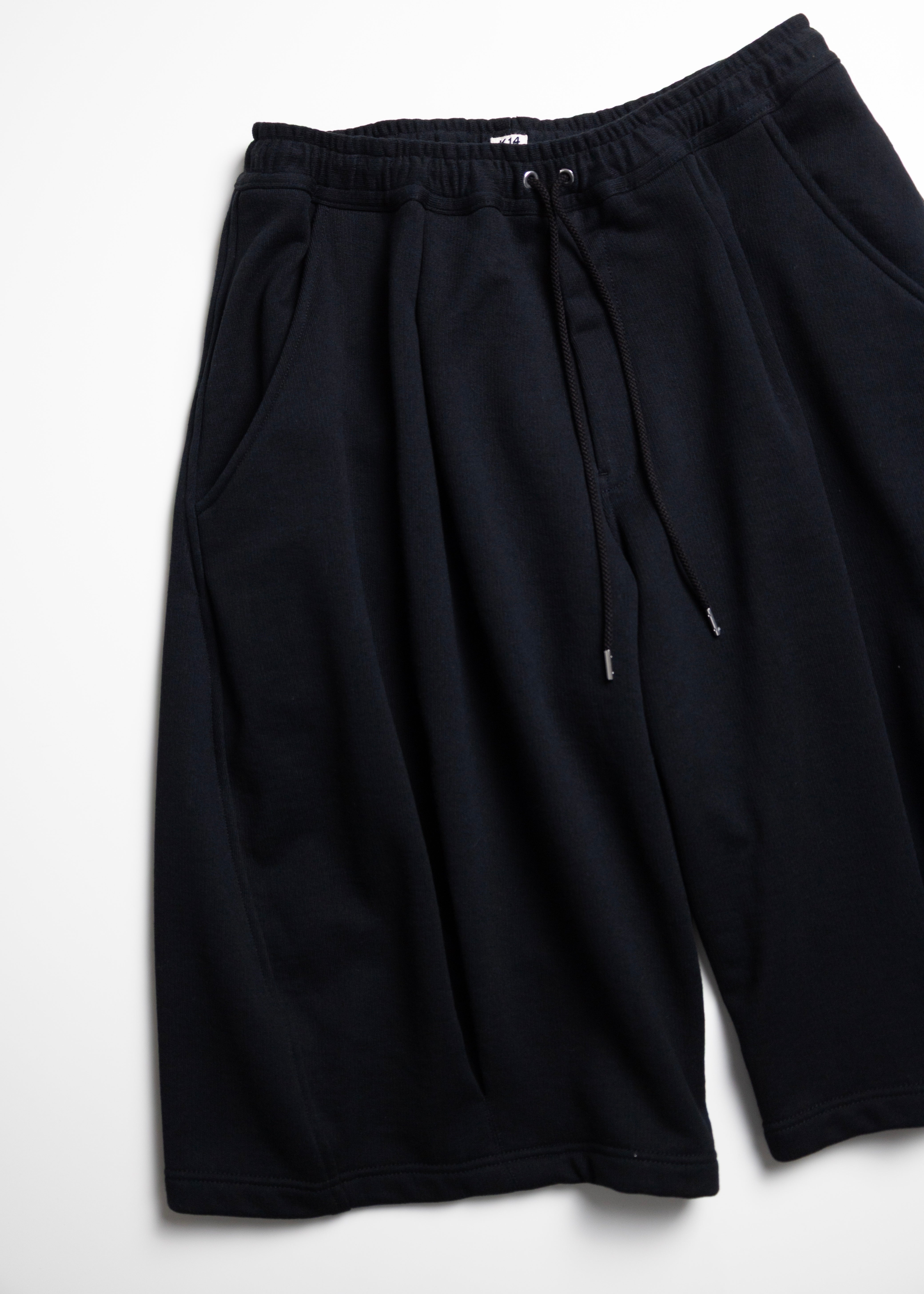 Z*Z様 KHOKI Sweat Lame shorts KHOKI （コッキ）Pleated Balloon Sweat Shorts – process
