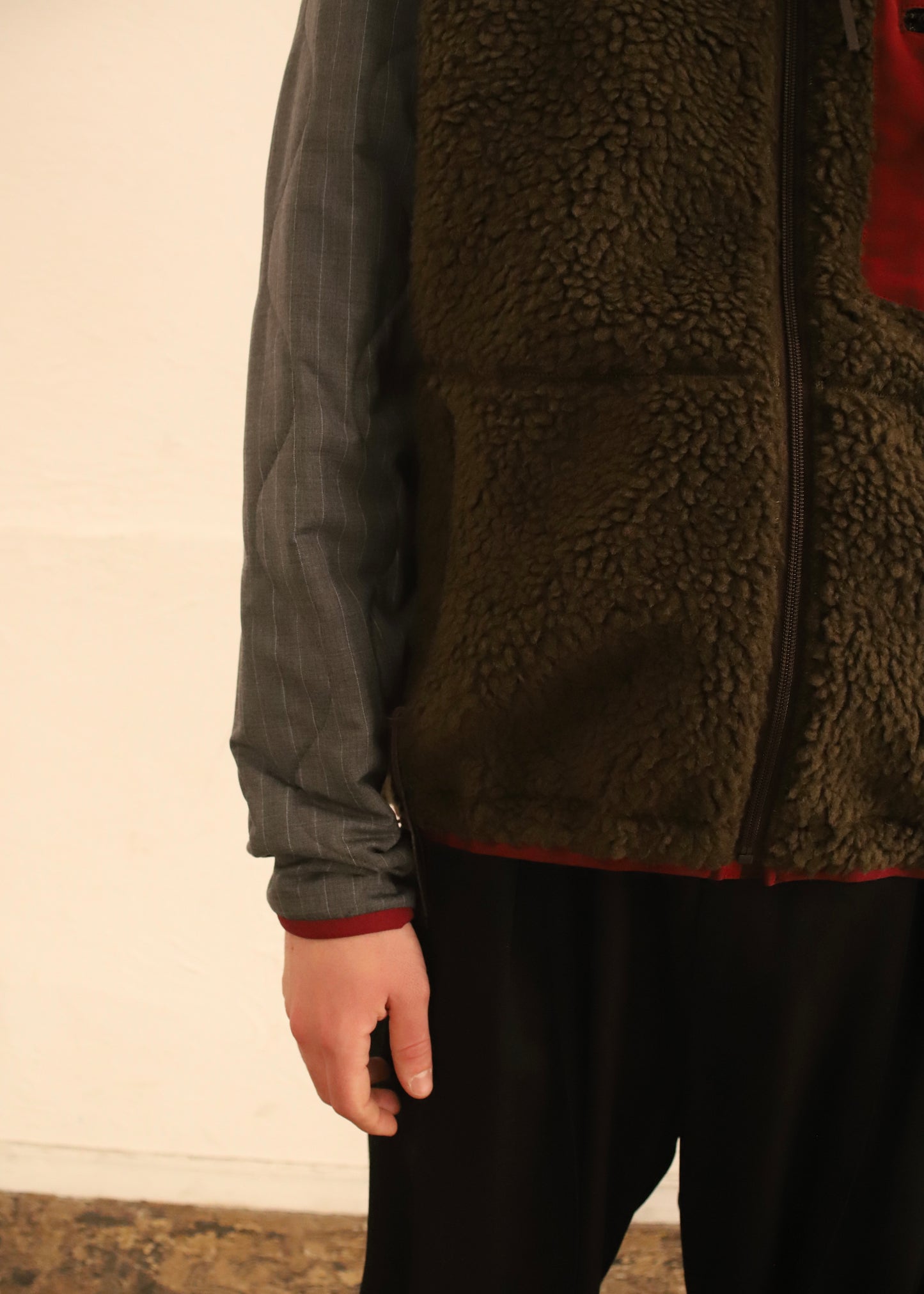 [KHOKI] Feece-texture jacket