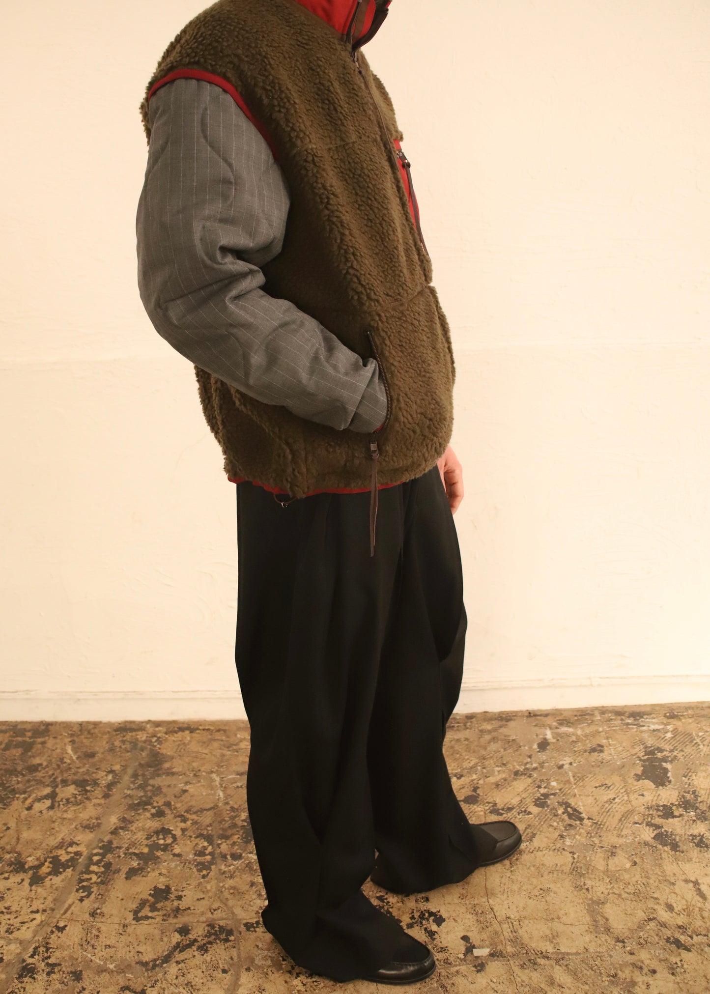 [KHOKI] Feece-texture jacket