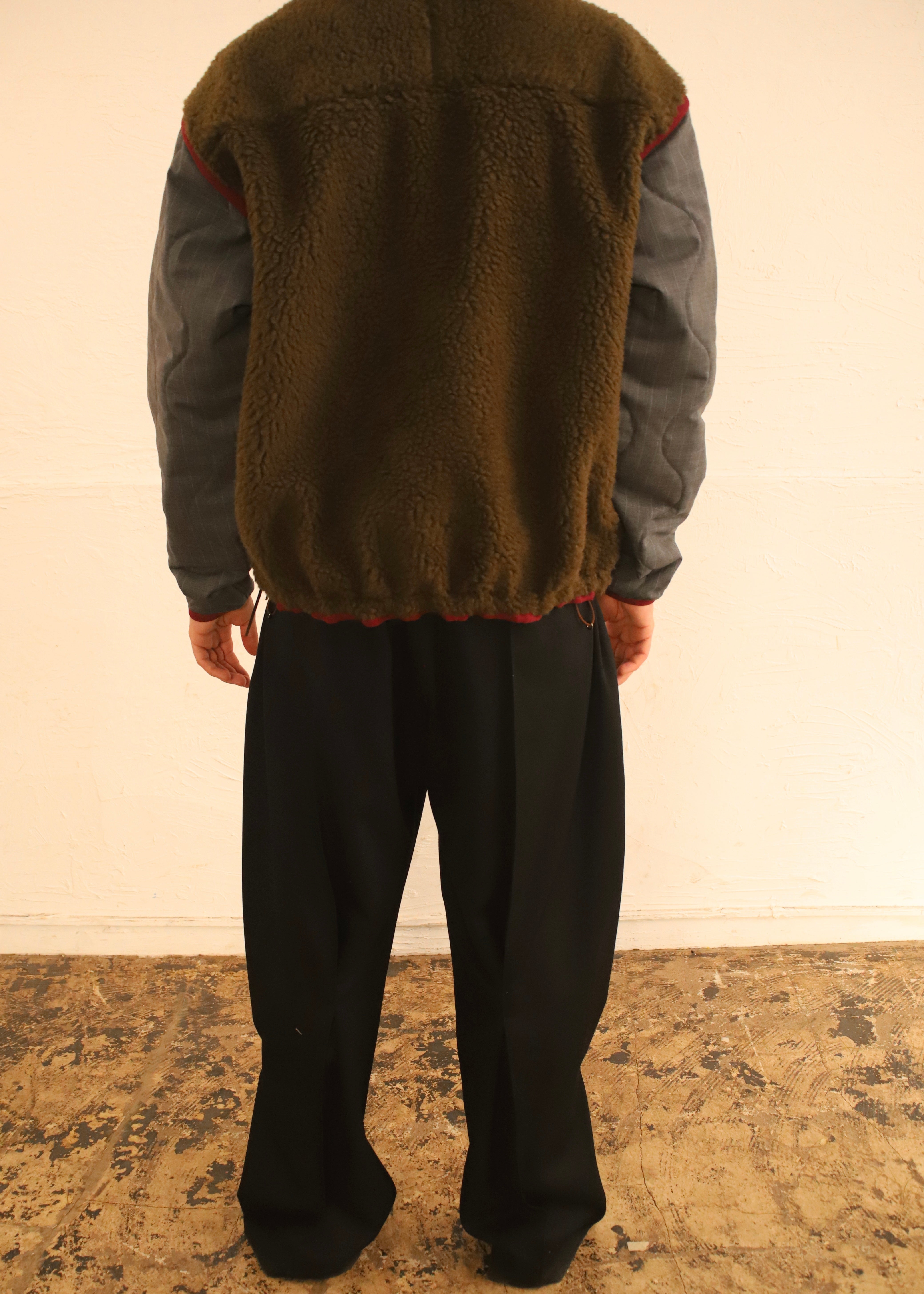 KHOKI （コッキ）Freece-texture jacket – process