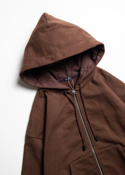 [ROTOL] Solid Sweat Zip-up Hoodie