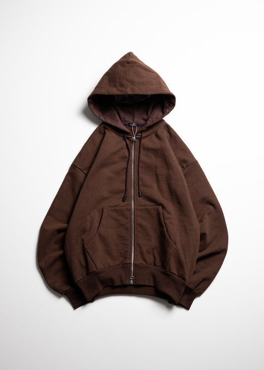 [ROTOL] Solid Sweat Zip-up Hoodie