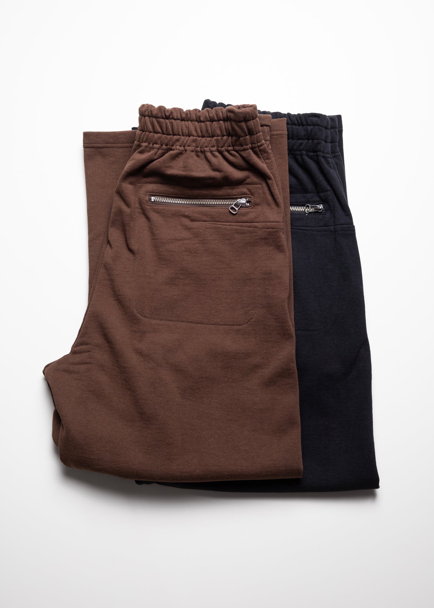 [ROTOL] Solid Sweat Foldover pants
