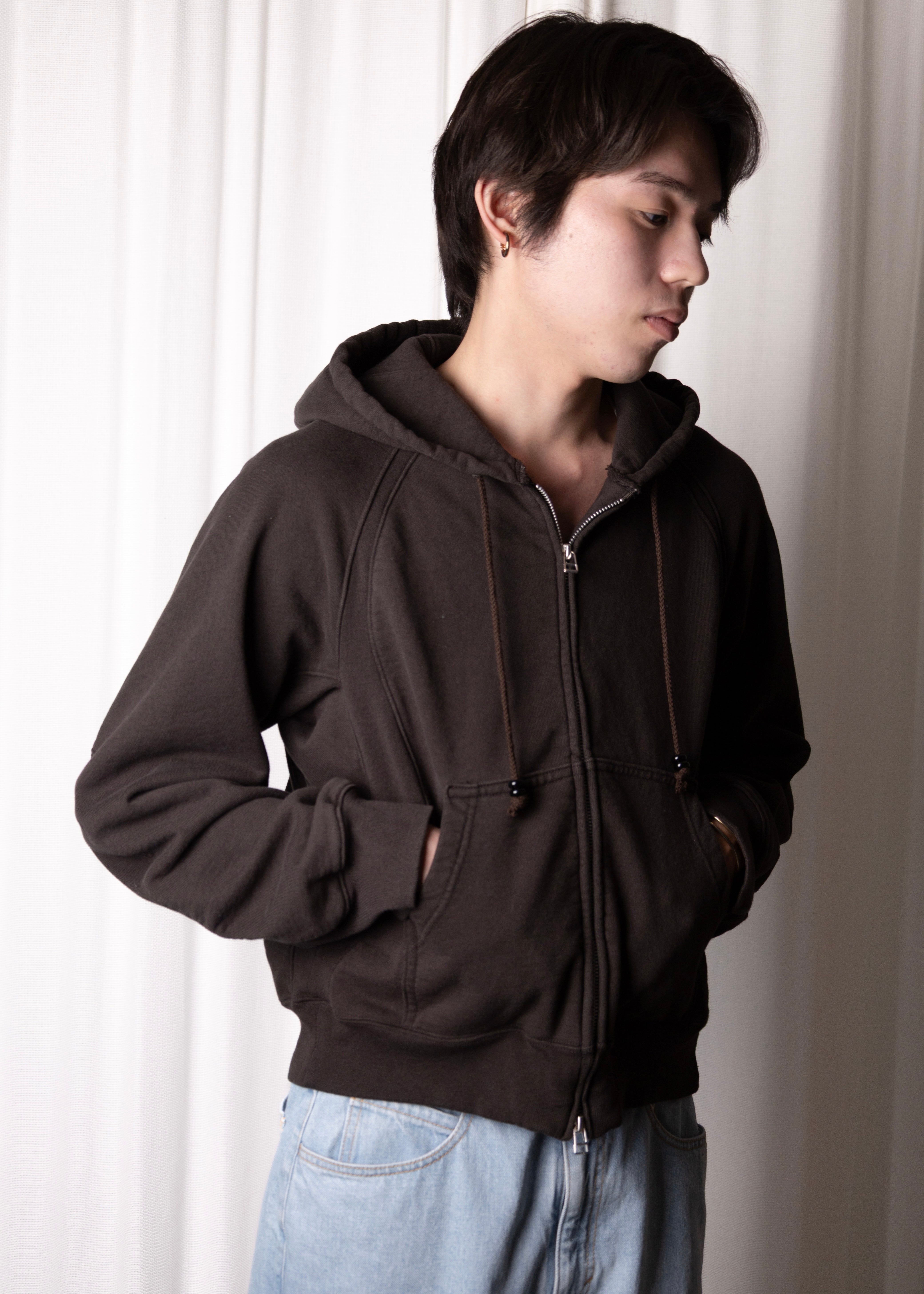 NVRFRGT（ネヴァーフォーゲット）PANELLED ZIP UP HOODIE - 通販