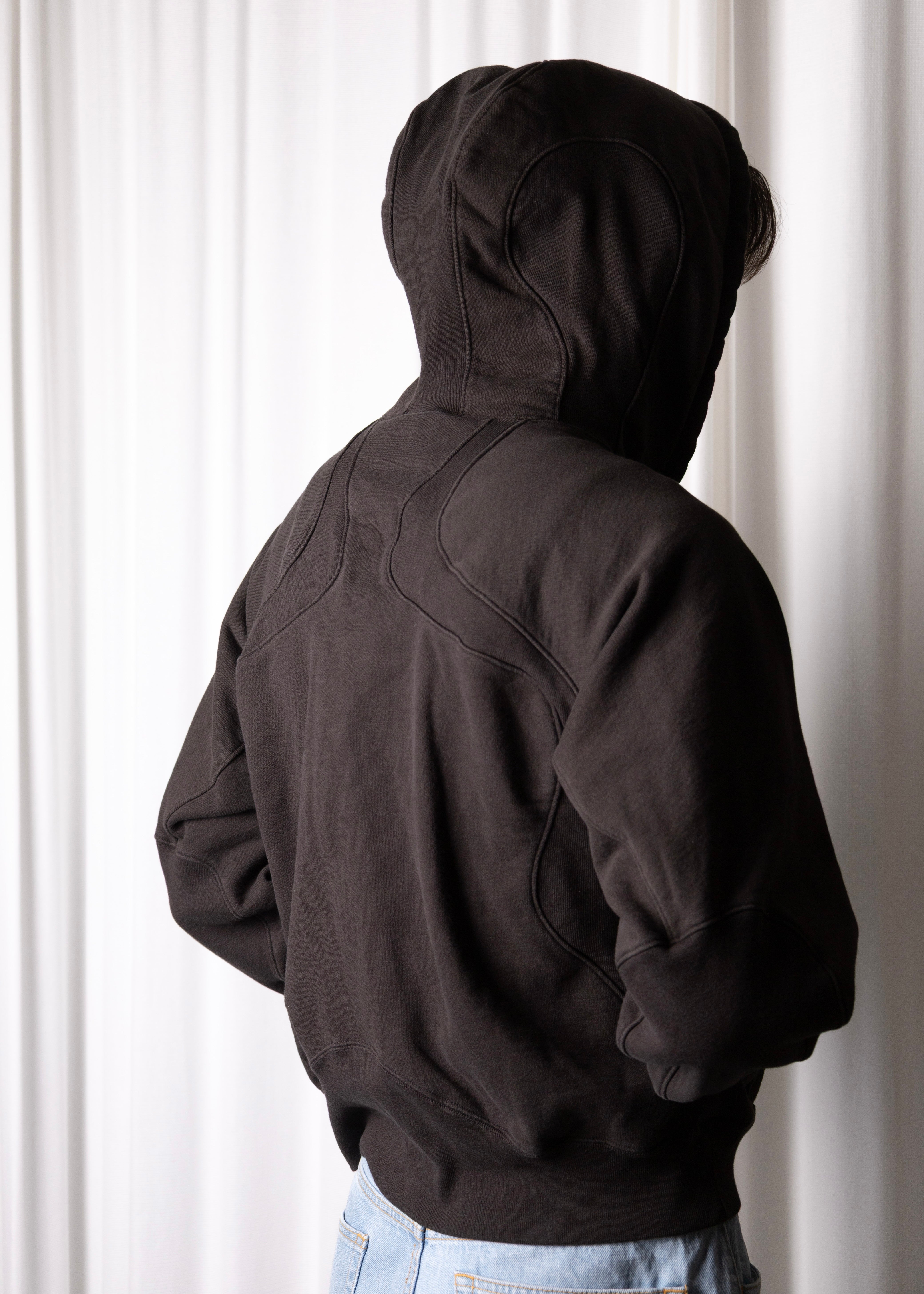 NVRFRGT（ネヴァーフォーゲット）PANELLED ZIP UP HOODIE - 通販