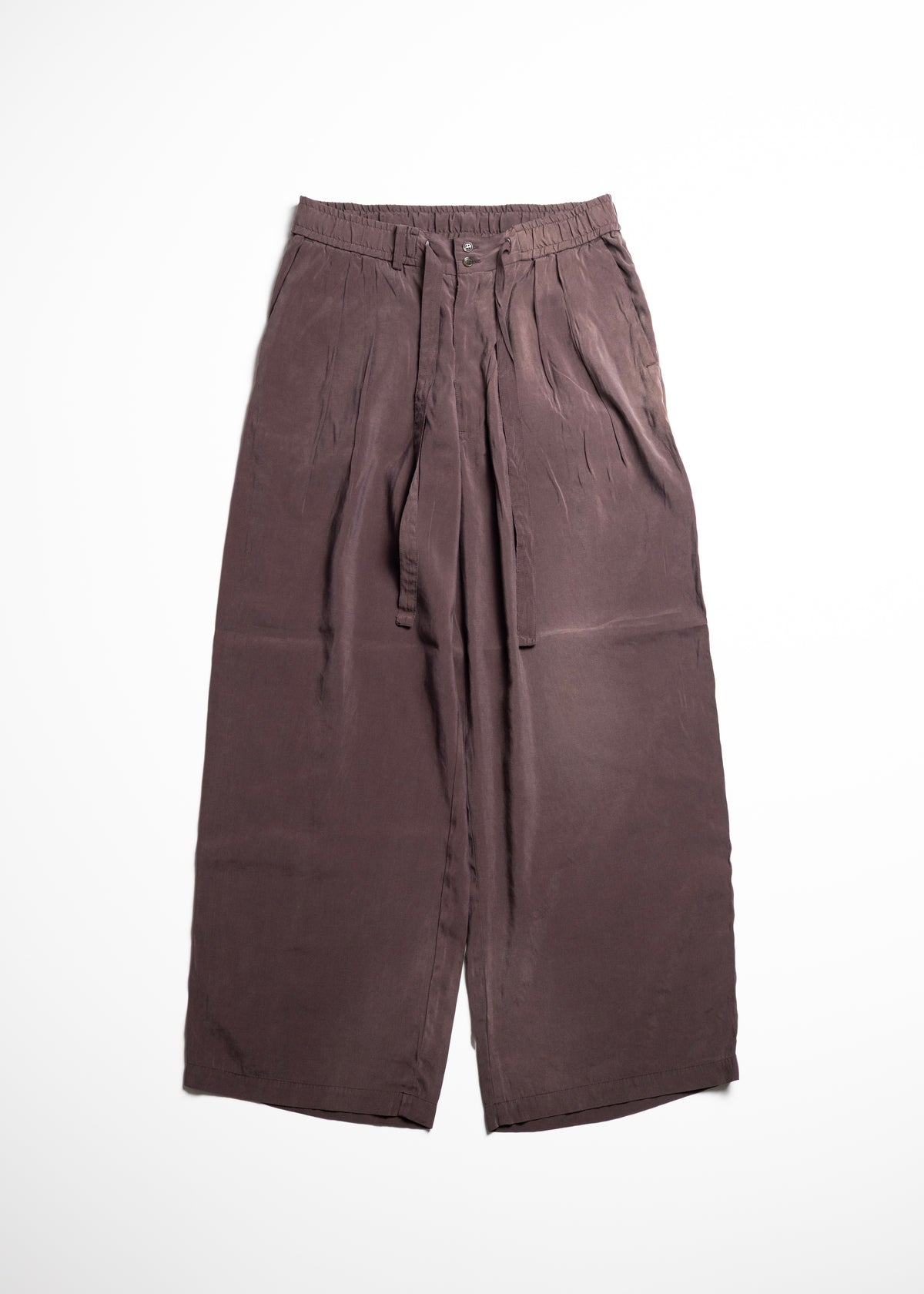 [ANACHRONORM] RAYON DRAPE EASY PANTS