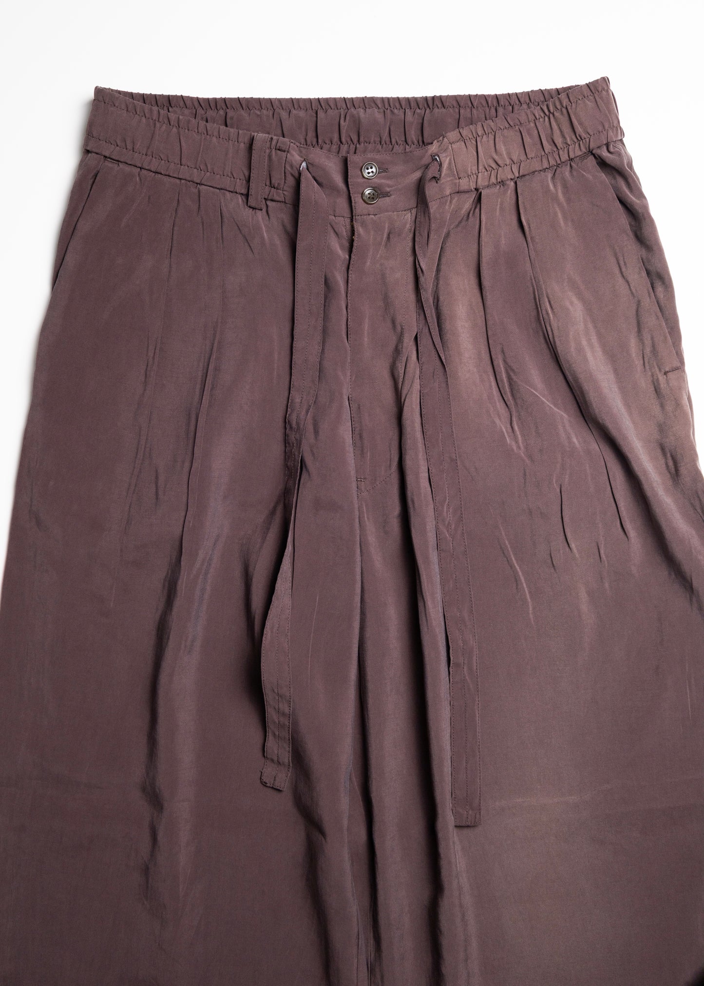 [ANACHRONORM] RAYON DRAPE EASY PANTS