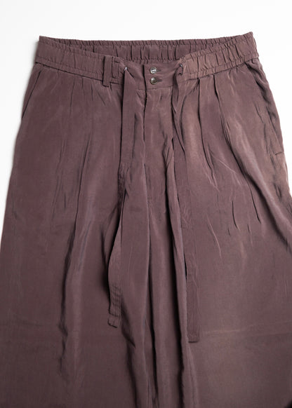 [ANACHRONORM] RAYON DRAPE EASY PANTS