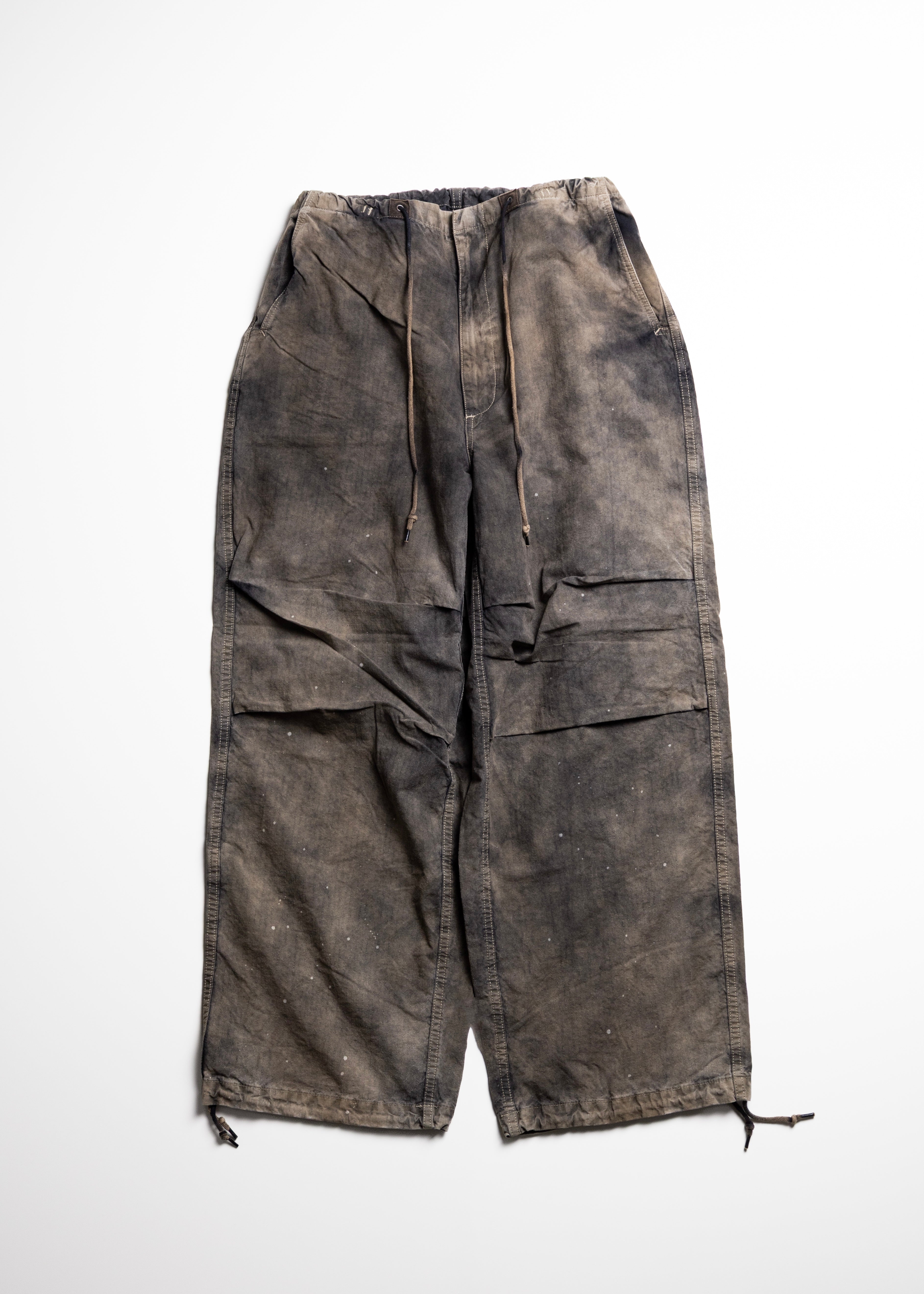 ANACHRONORM（アナクロノーム）SULFUR BLACK LIP EASY PANTS – process