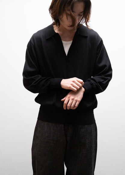 [SUGARHILL] WOOL KNIT POLO