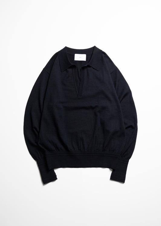 [SUGARHILL] WOOL KNIT POLO