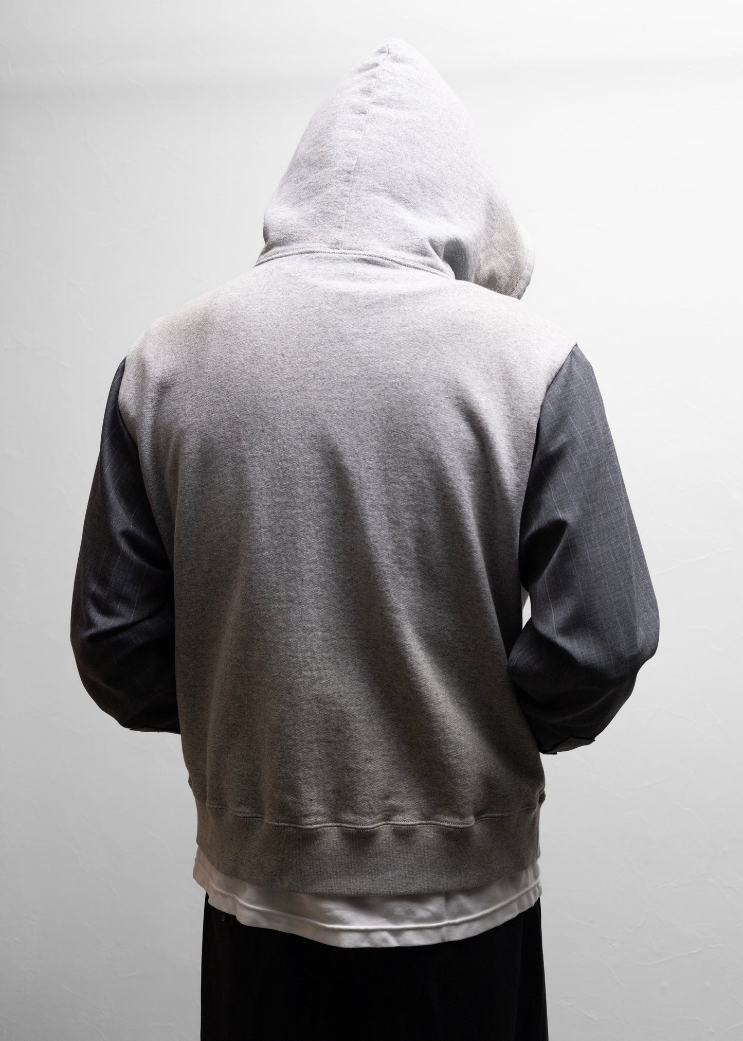 [KHOKI] Combination Zip Hoodie