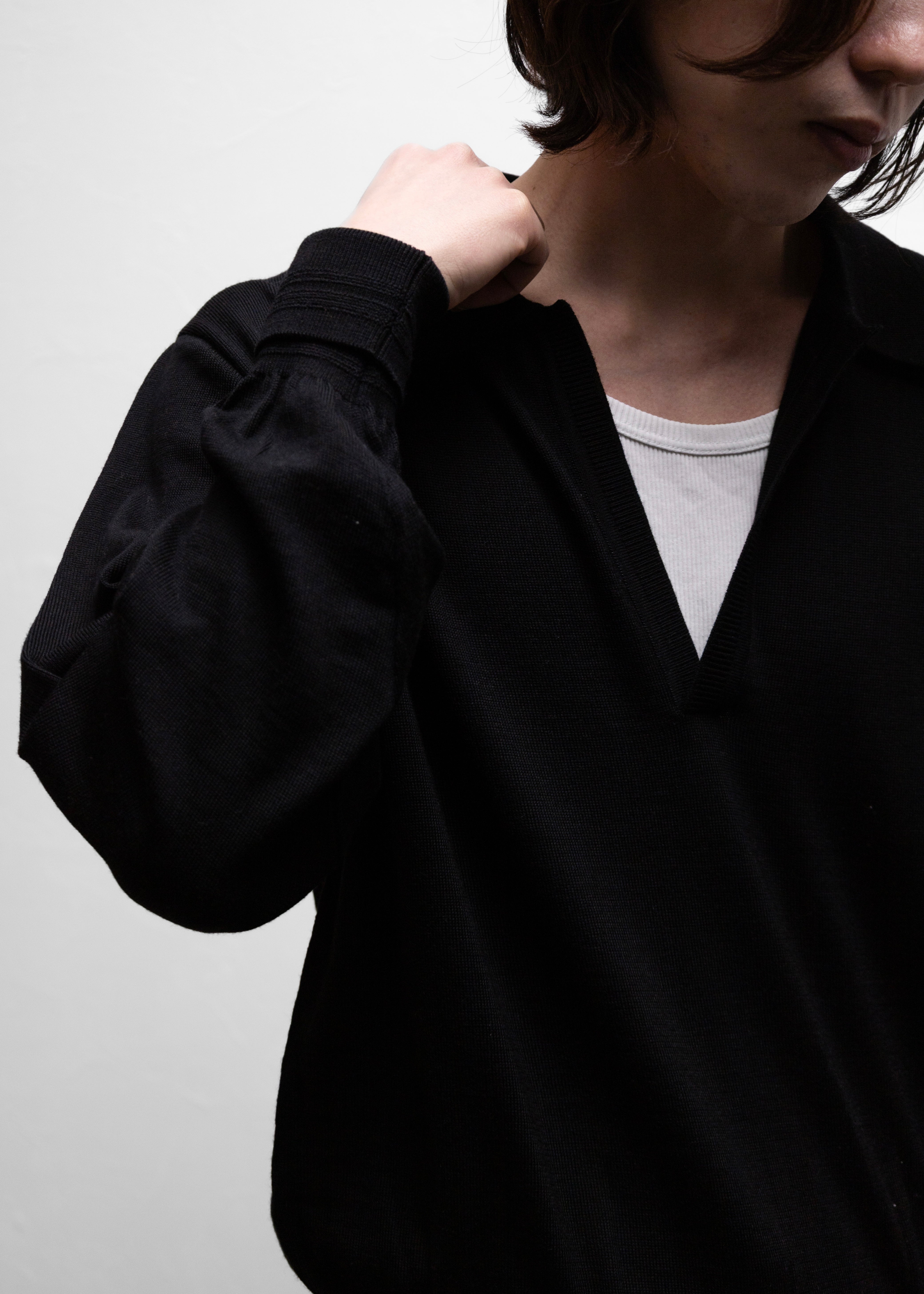 SUGARHILL（シュガーヒル）WOOL KNIT POLO – process