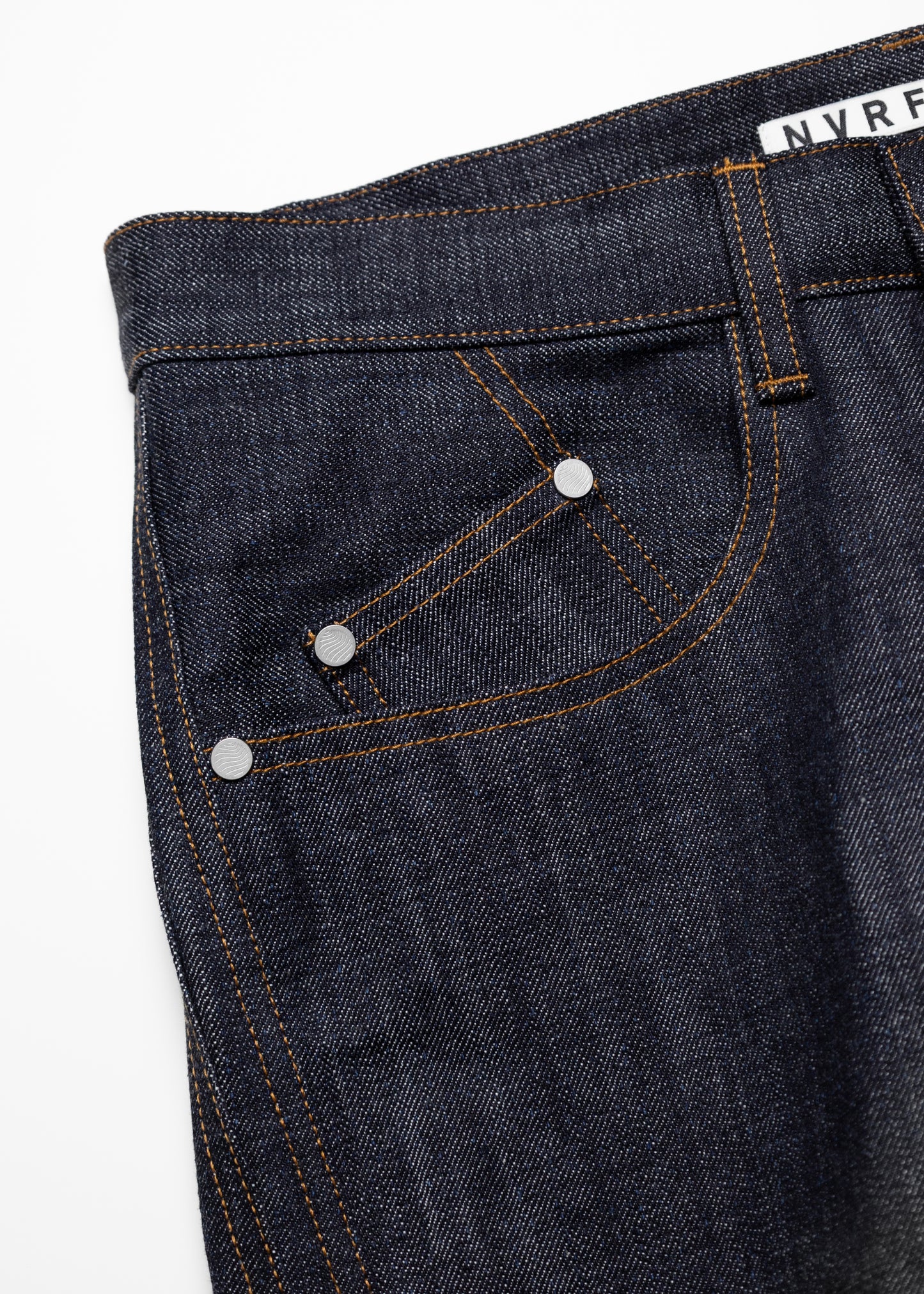 [NVRFRGT] 3D TWISTED WIDE LEG JEANS