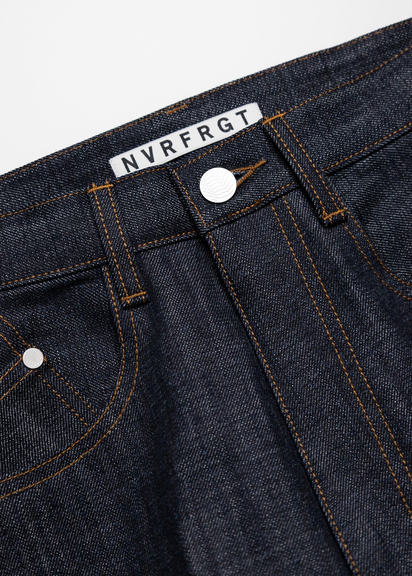 [NVRFRGT] 3D TWISTED WIDE LEG JEANS