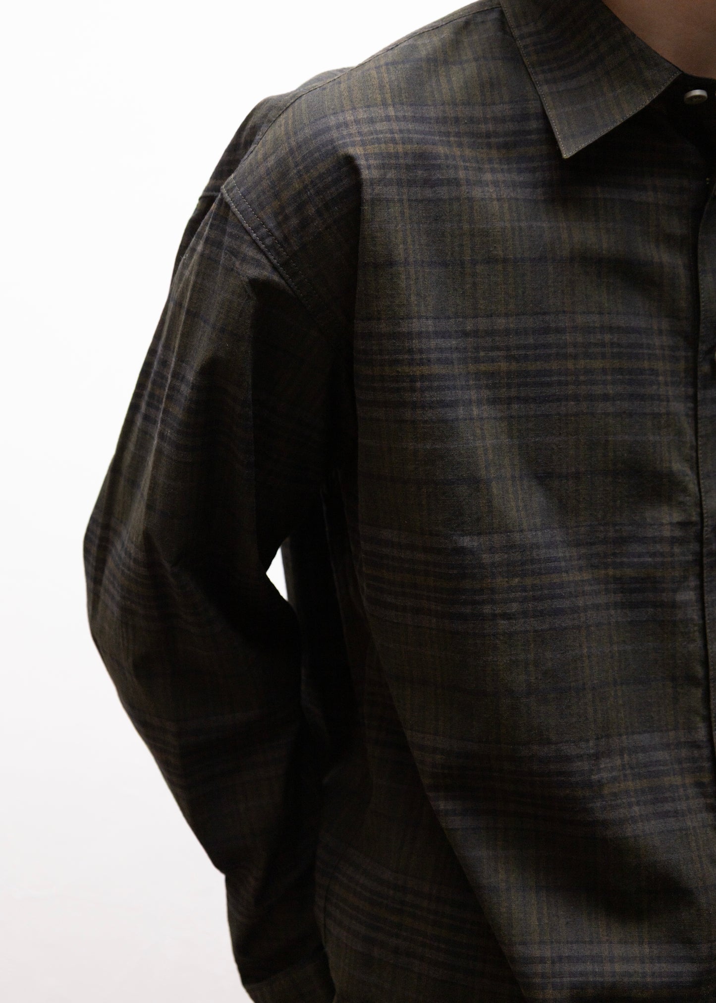 [nakedgauge] MADRAS CHECK SHIRT LS
