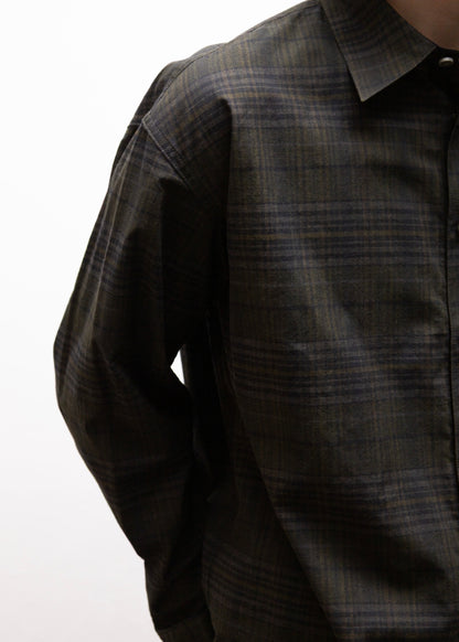 [nakedgauge] MADRAS CHECK SHIRT LS