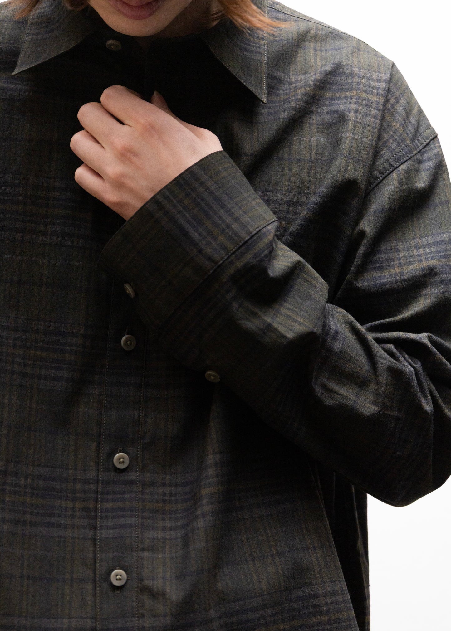 [nakedgauge] MADRAS CHECK SHIRT LS