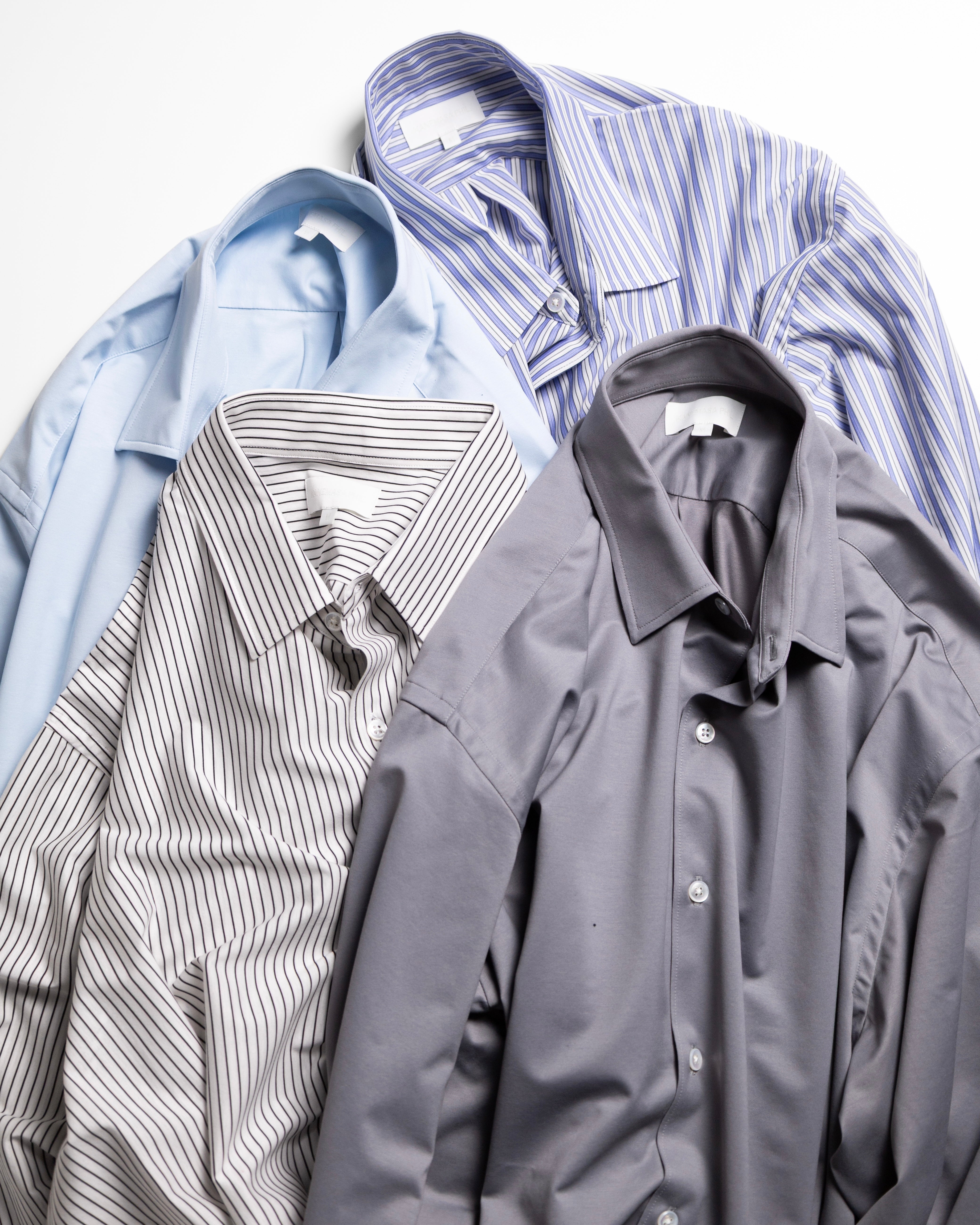 KANEMASA PHIL.（カネマサフィル）46G Atmosphere L/S Shirt – process