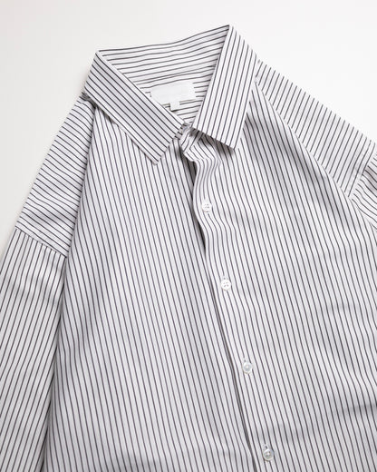 [KANEMASA PHIL.] 46G Stripe Atmosphere Shirt