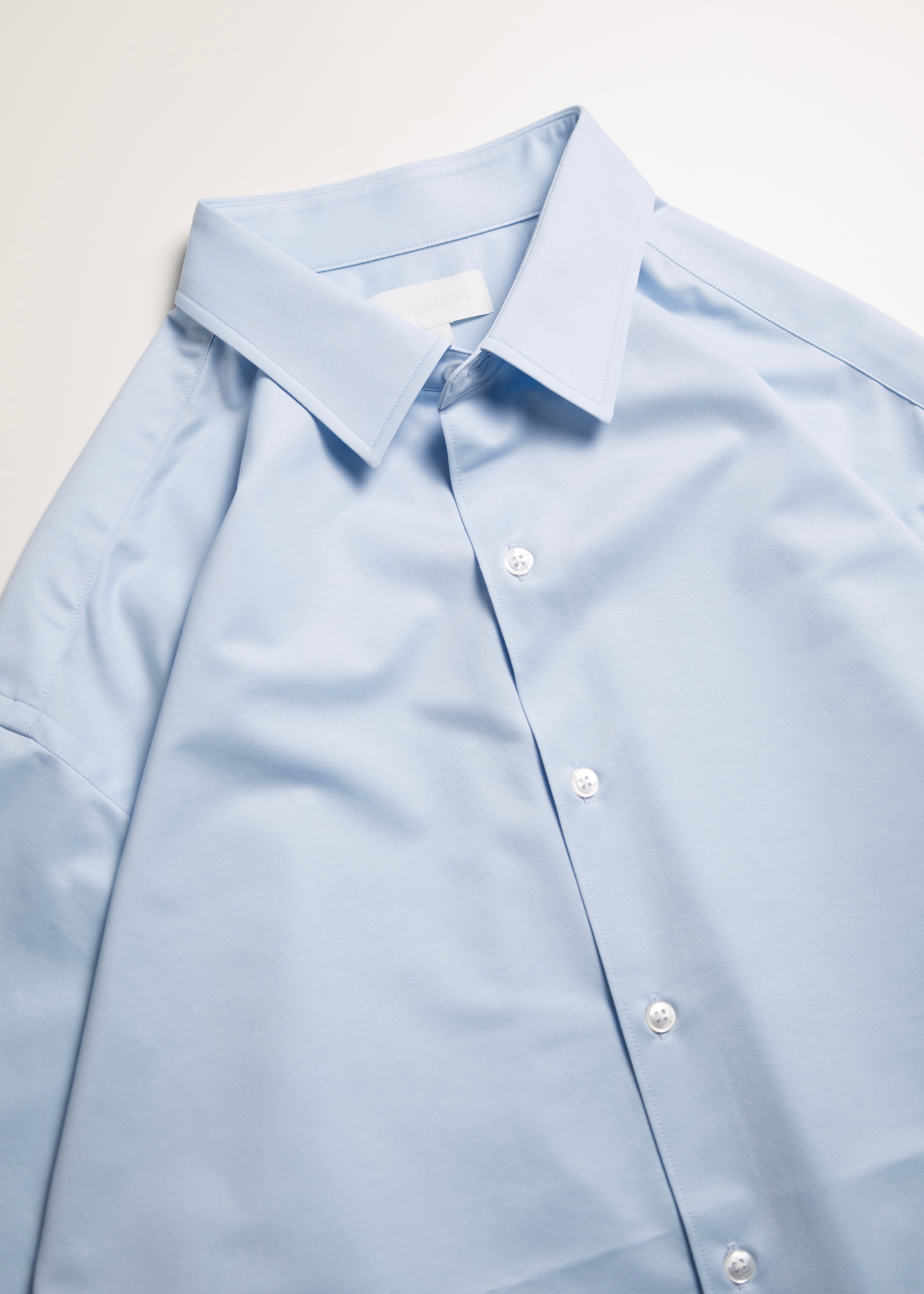 KANEMASA PHIL.（カネマサフィル）46G Atmosphere L/S Shirt – process