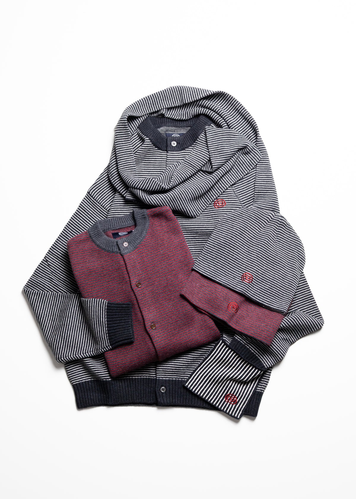 [SOL soonerorlater] KNITTED BORDER BEANIE