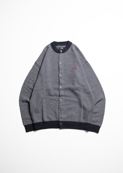 [SOL soonerorlater] KNITTED BORDER CARDIGAN