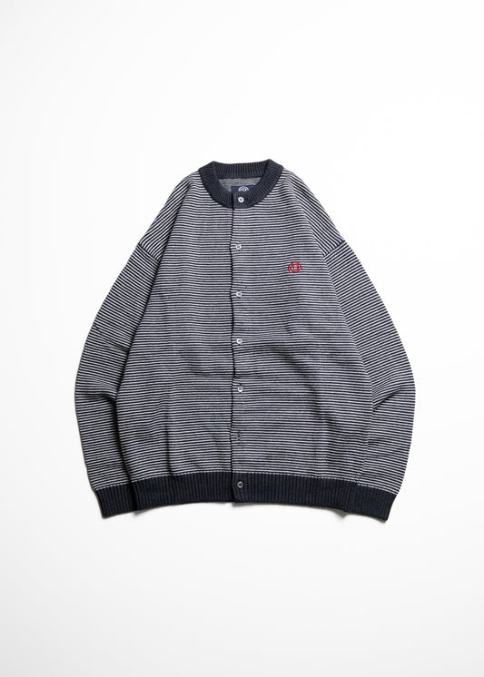 [SOL soonerorlater] KNITTED BORDER CARDIGAN