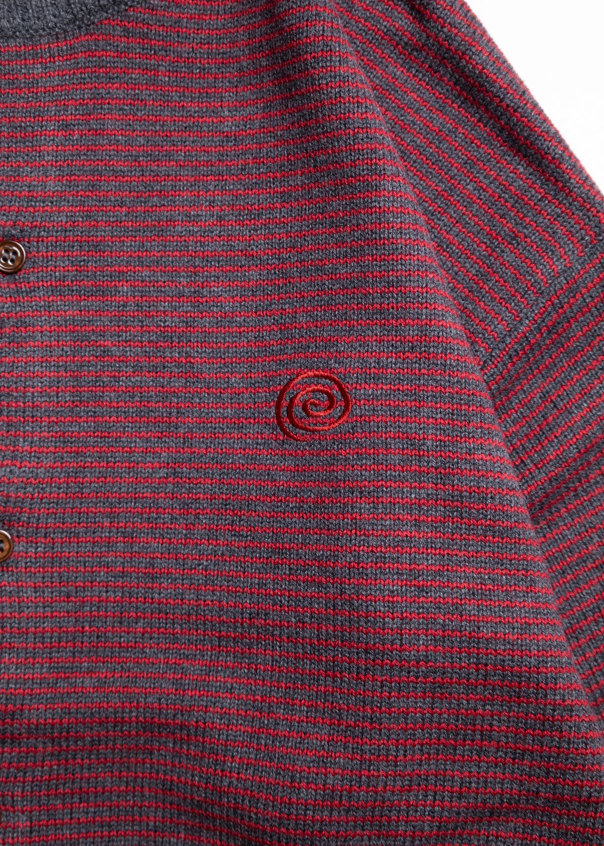 [SOL soonerorlater] KNITTED BORDER CARDIGAN