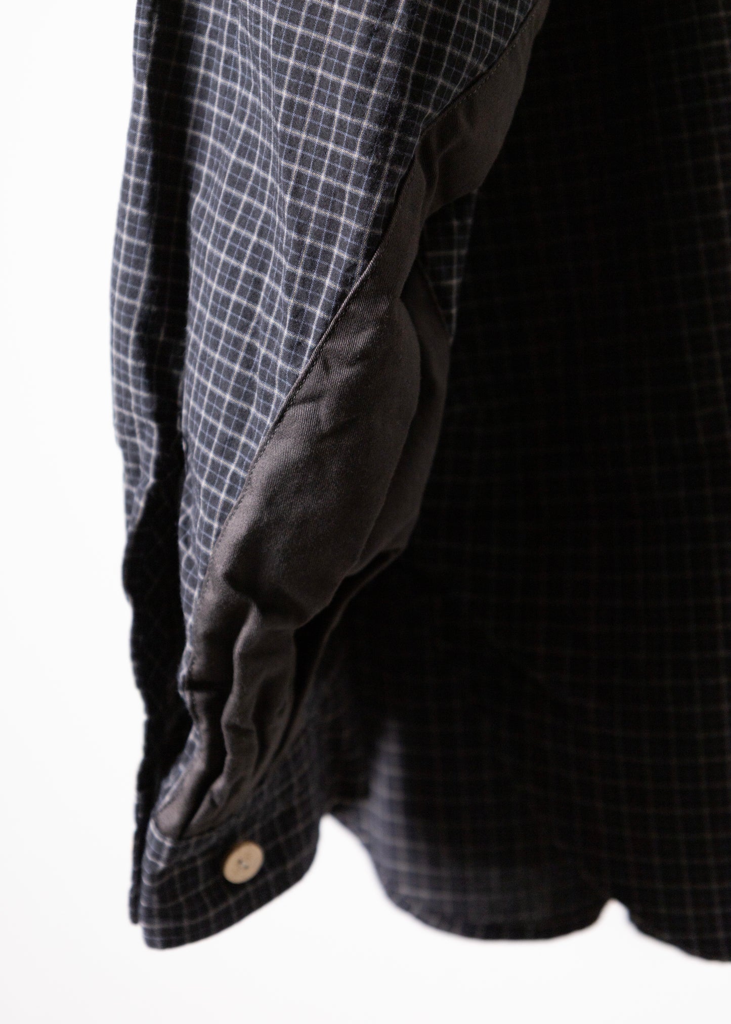 [refomed] WRIST PATCH WIDE SHIRT "CHECK"