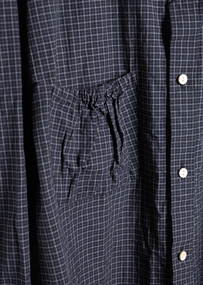 [refomed] WRIST PATCH WIDE SHIRT "CHECK"