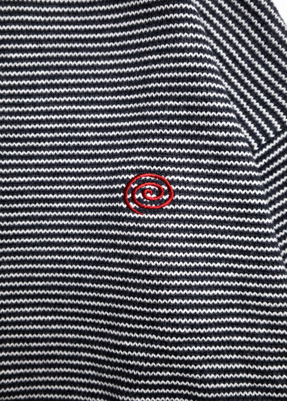 [SOL soonerorlater] KNITTED BORDER CARDIGAN