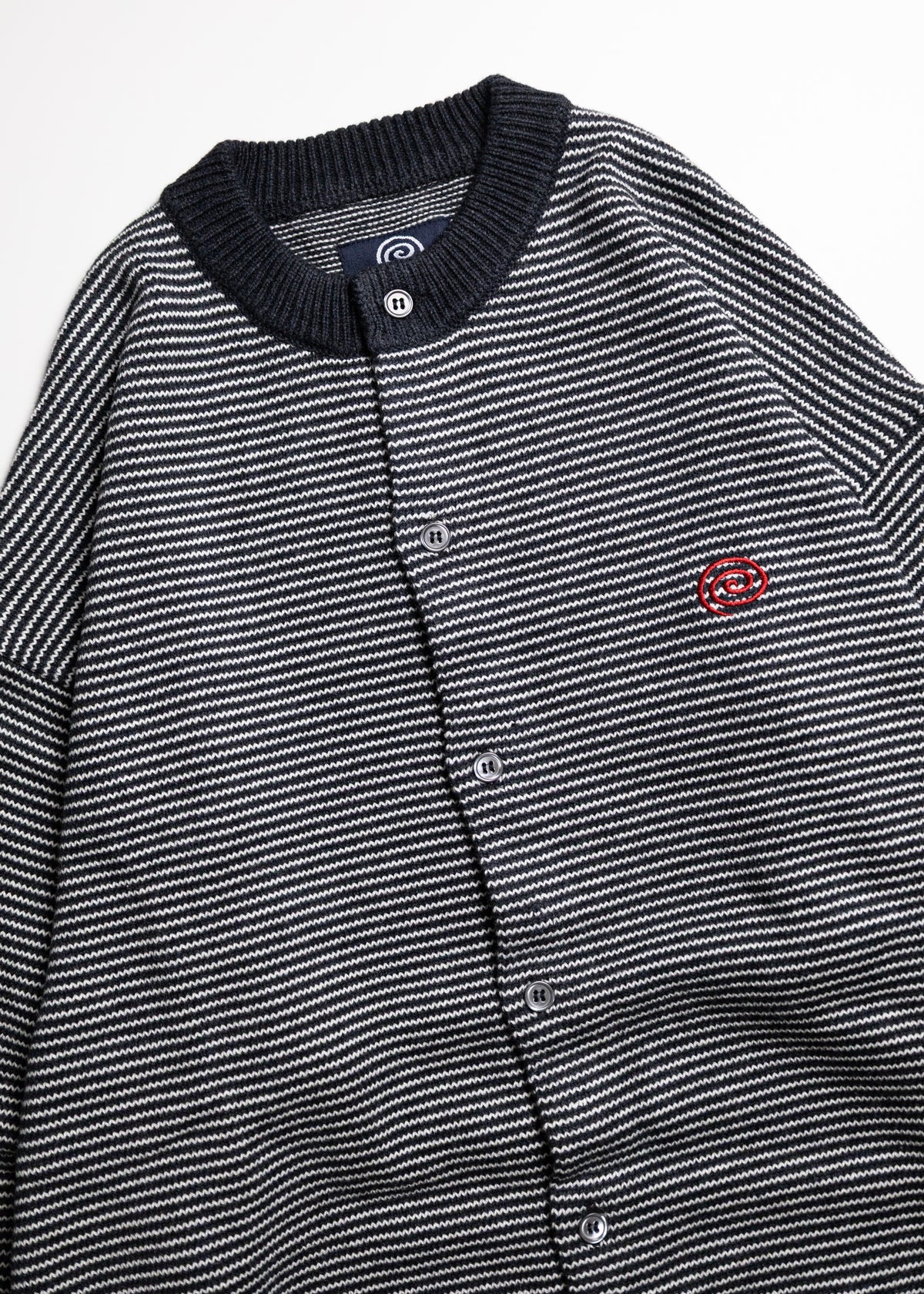 [SOL soonerorlater] KNITTED BORDER CARDIGAN
