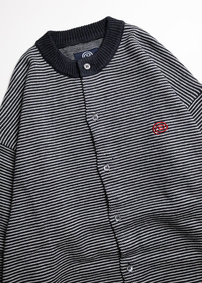 [SOL soonerorlater] KNITTED BORDER CARDIGAN