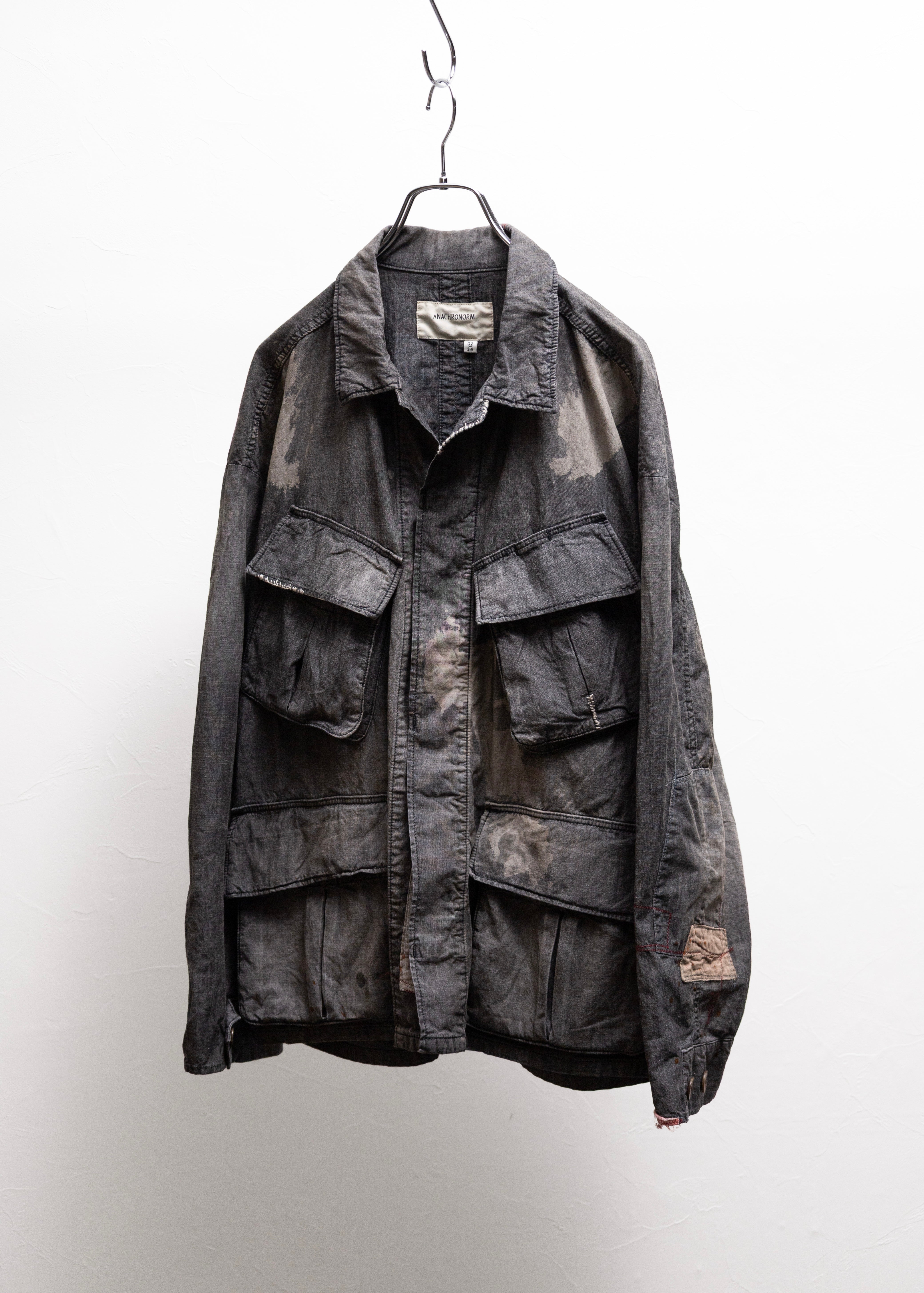 ANACHRONORM（アナクロノーム）CHAMBRAY REMAKED FATIGUE JACKET – process