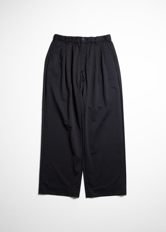 [KANEMASA PHIL.] 36G Nylon Tuck Easy Pants