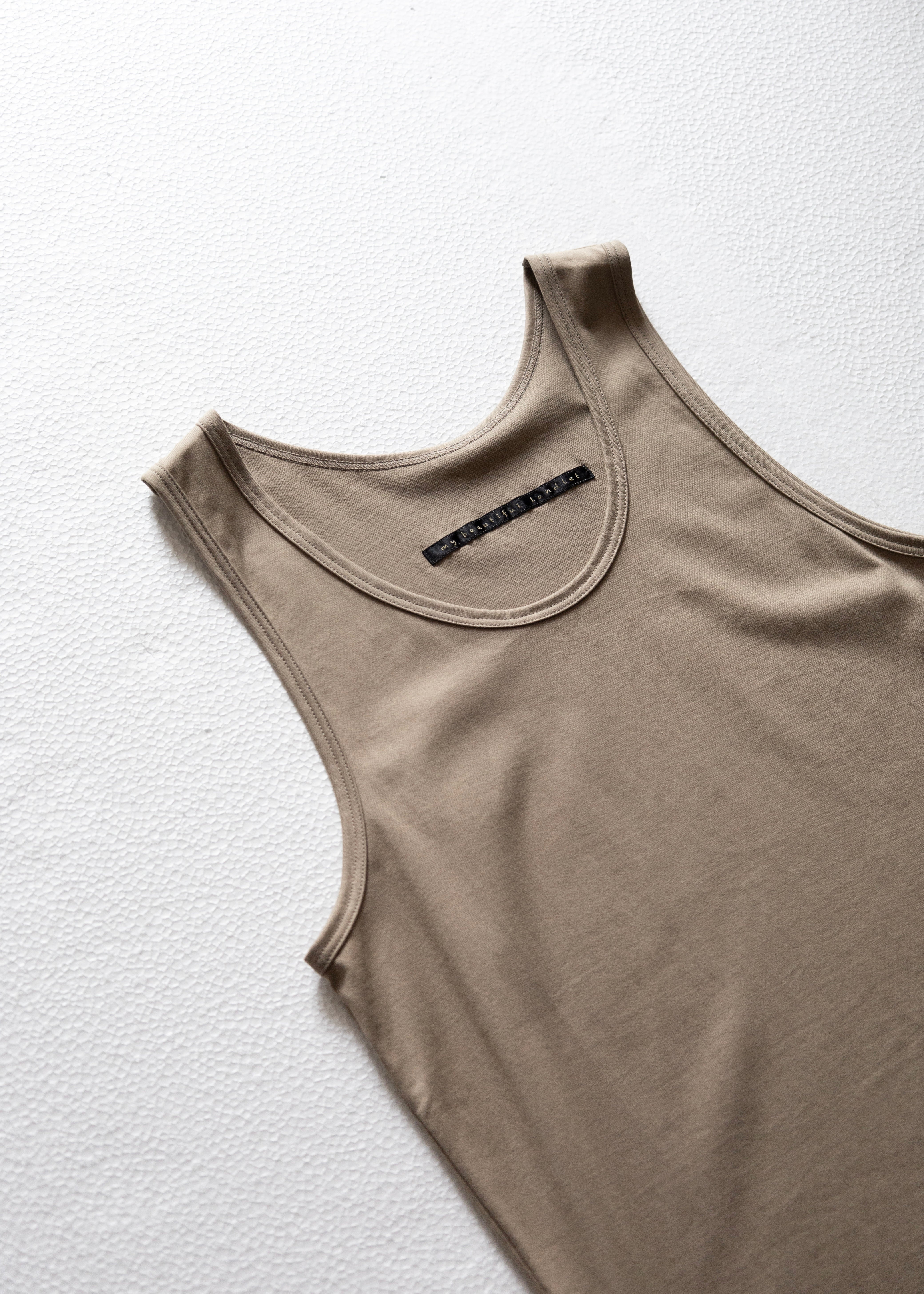 my beautiful landlet]MERCERIZATION JERSEY STANDARD TANK TOP - 通販 /正規取扱店 –  process