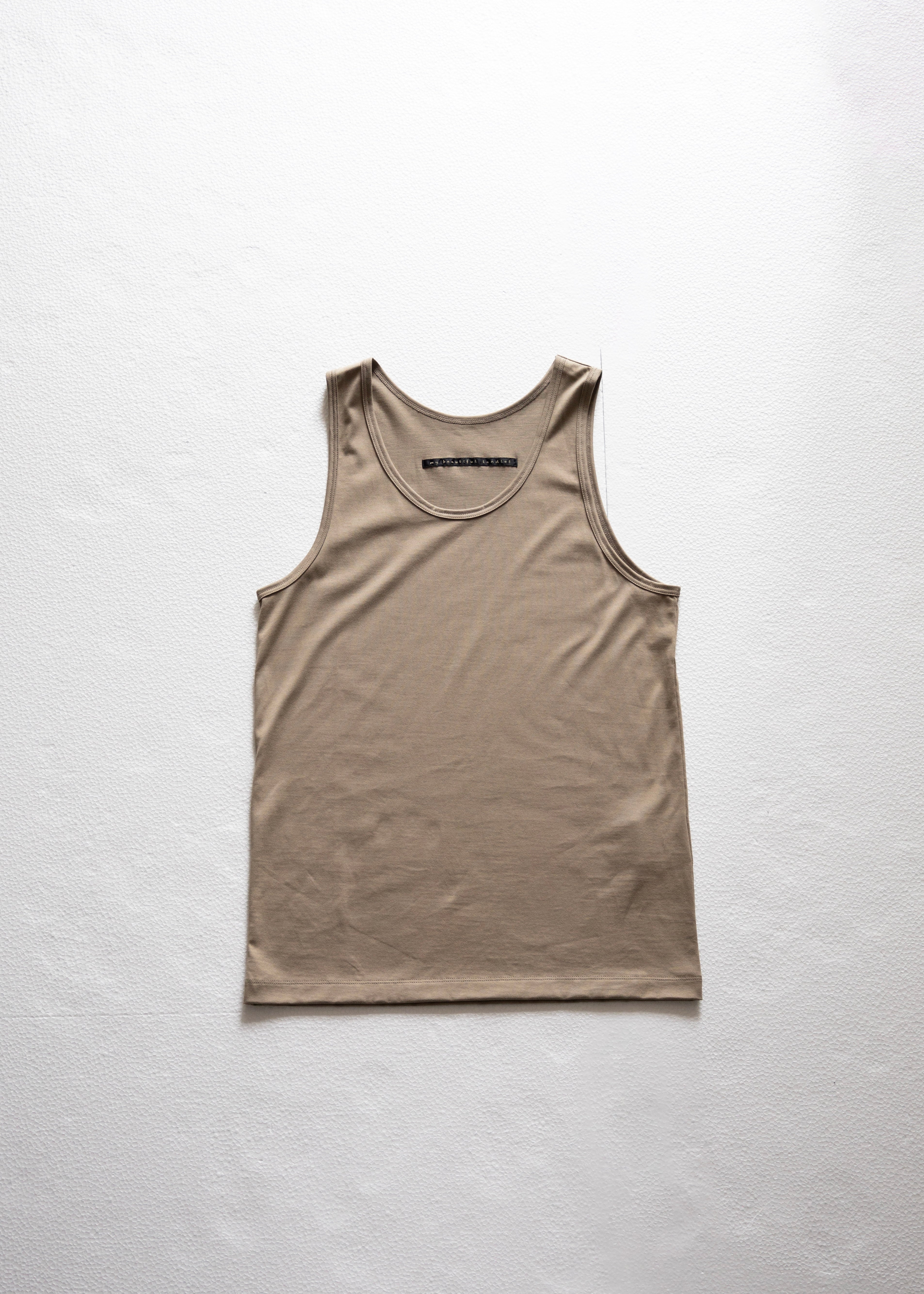 my beautiful landlet]MERCERIZATION JERSEY STANDARD TANK TOP - 通販 /正規取扱店 –  process