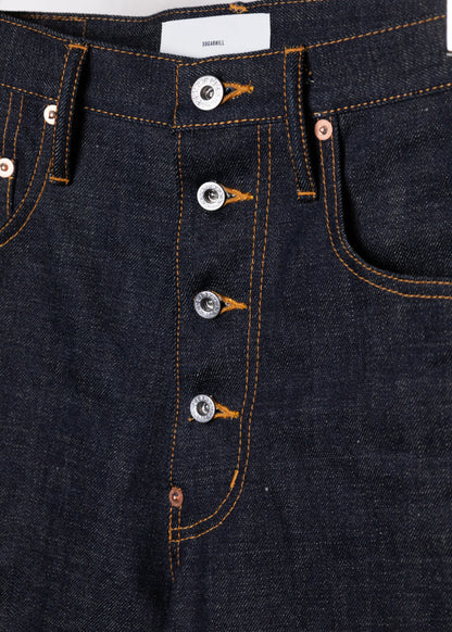 [SUGARHILL] CLASSIC DOUBLE KNEE DENIM PANTS