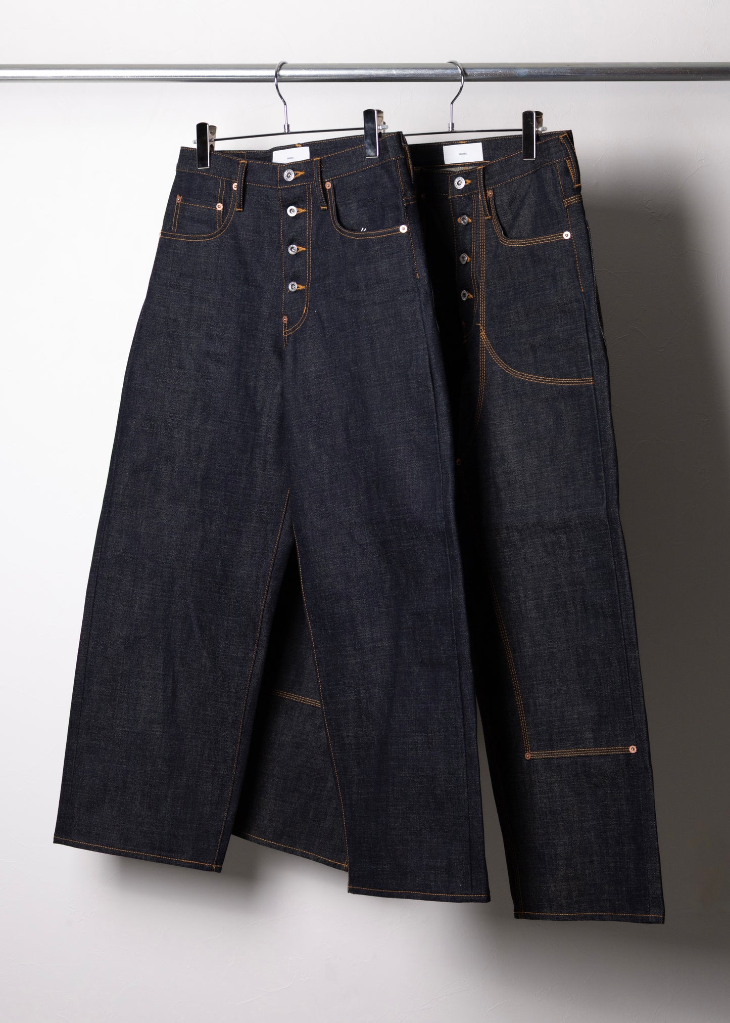[SUGARHILL] CLASSIC DOUBLE KNEE DENIM PANTS