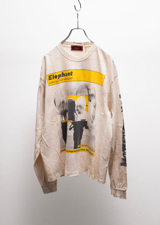 [Rebelle de luxe] L/S ELEPHANT TEE