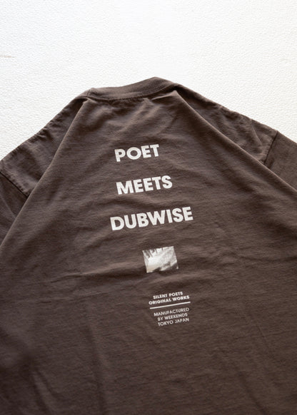 [POET MEETS DUBWISE]PMD Loose fit LOGO T-shirt