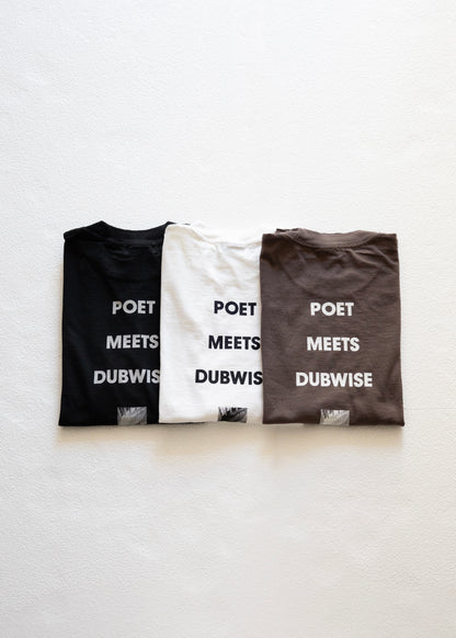 [POET MEETS DUBWISE]PMD Loose fit LOGO T-shirt