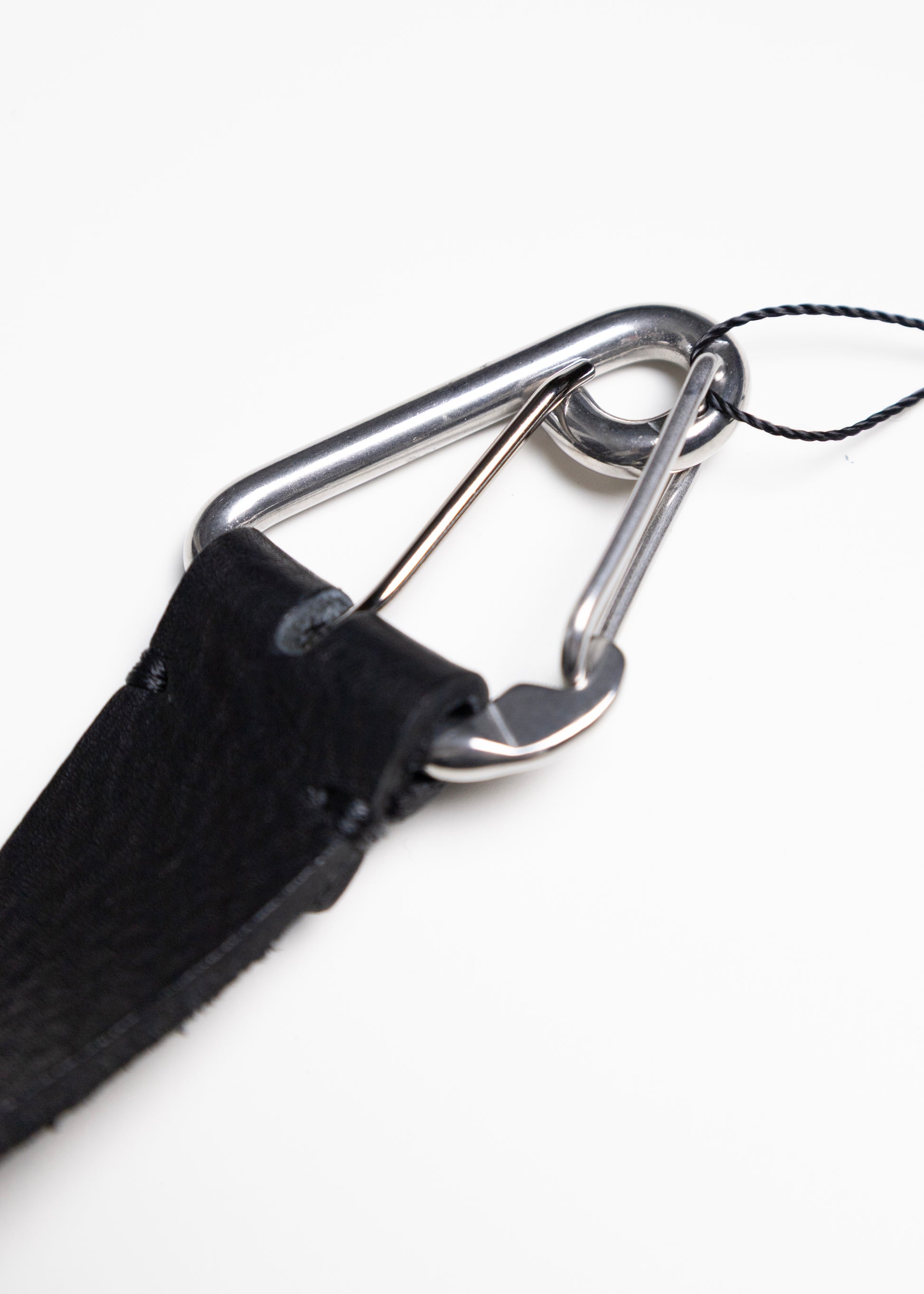 OPPOSE DUALITY Carabiner Belt ベルト レザー カラビナ 正面