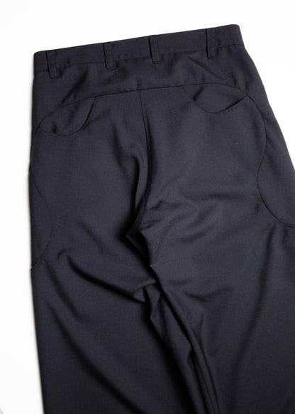 OPPOSE DUALITY Sub Ong Wool TRS パンツ スラックス 背面