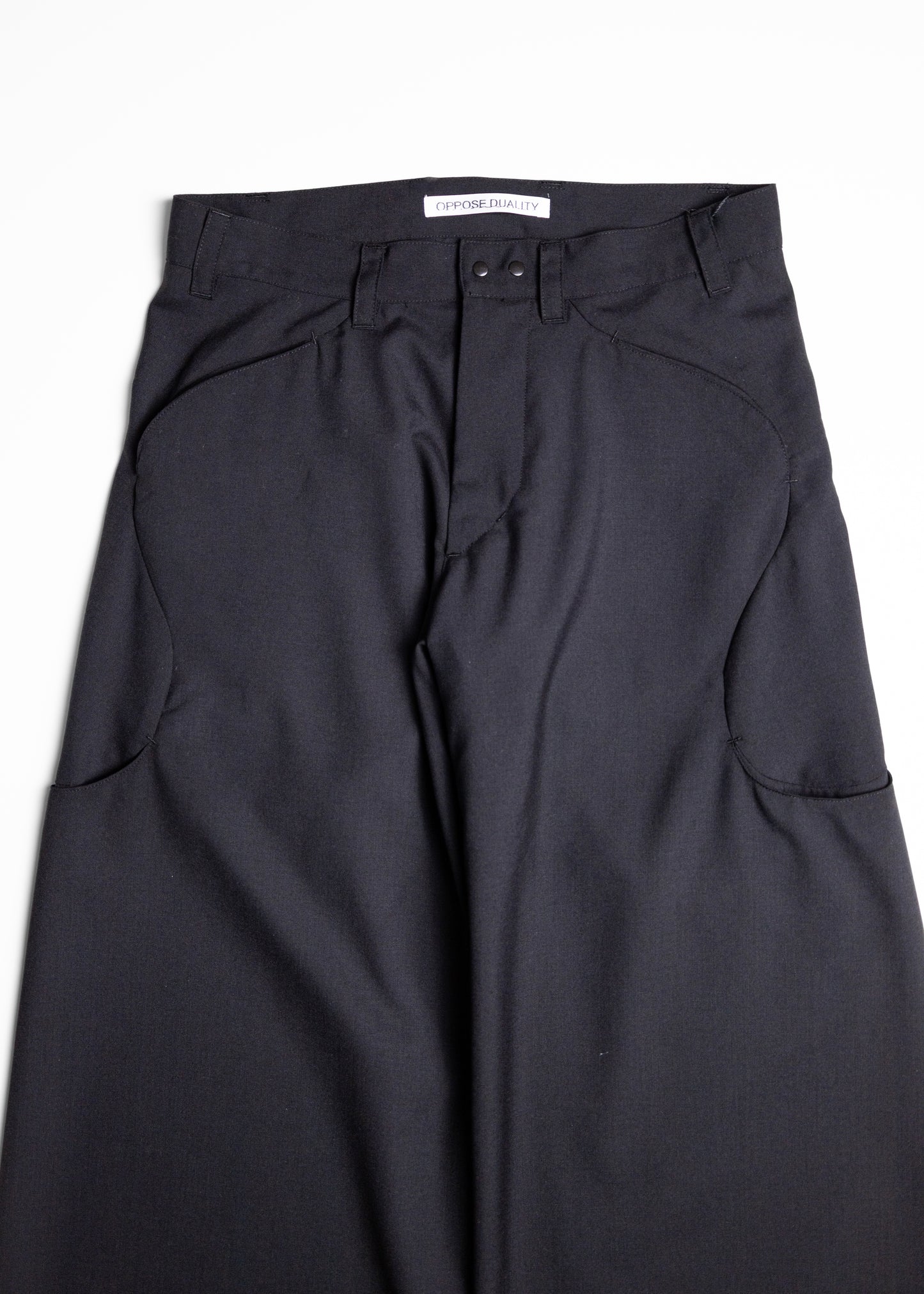 OPPOSE DUALITY Sub Ong Wool TRS パンツ スラックス 正面