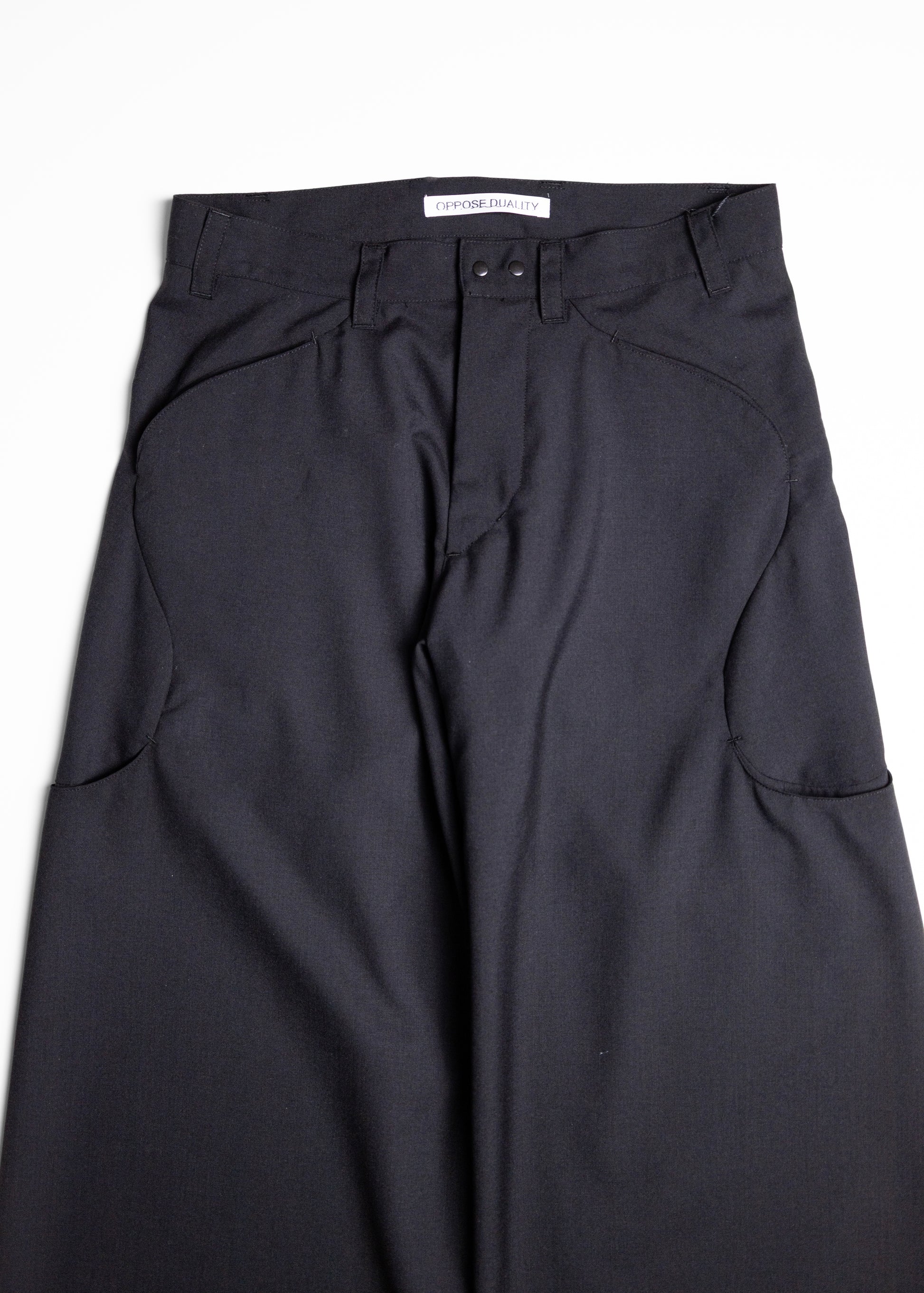 OPPOSE DUALITY Sub Ong Wool TRS パンツ スラックス 正面