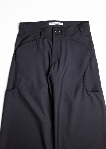 OPPOSE DUALITY Sub Ong Wool TRS パンツ スラックス 正面