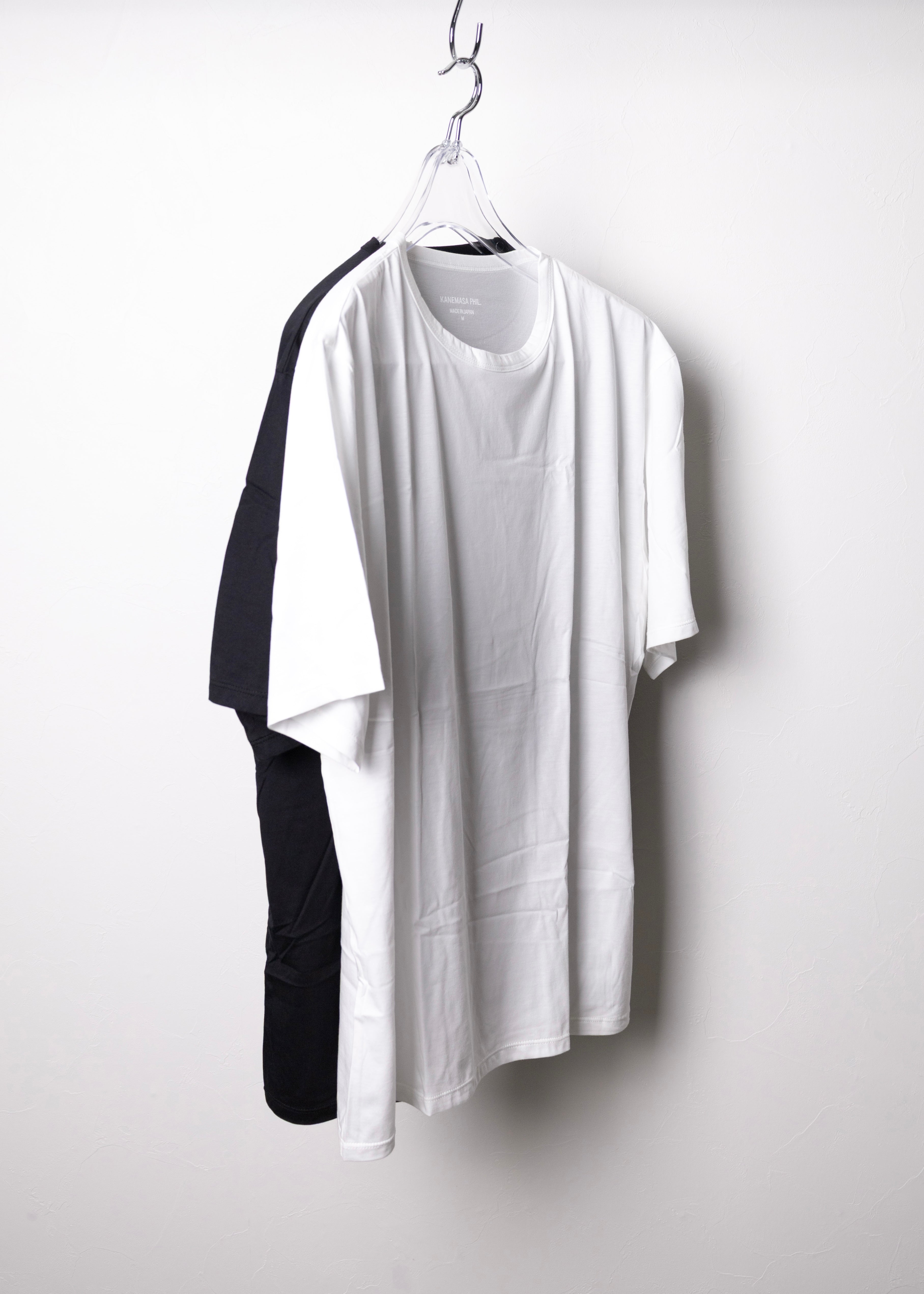 KANEMASA PHIL.（カネマサフィル）46G Cotton Thin Pack Tee – process