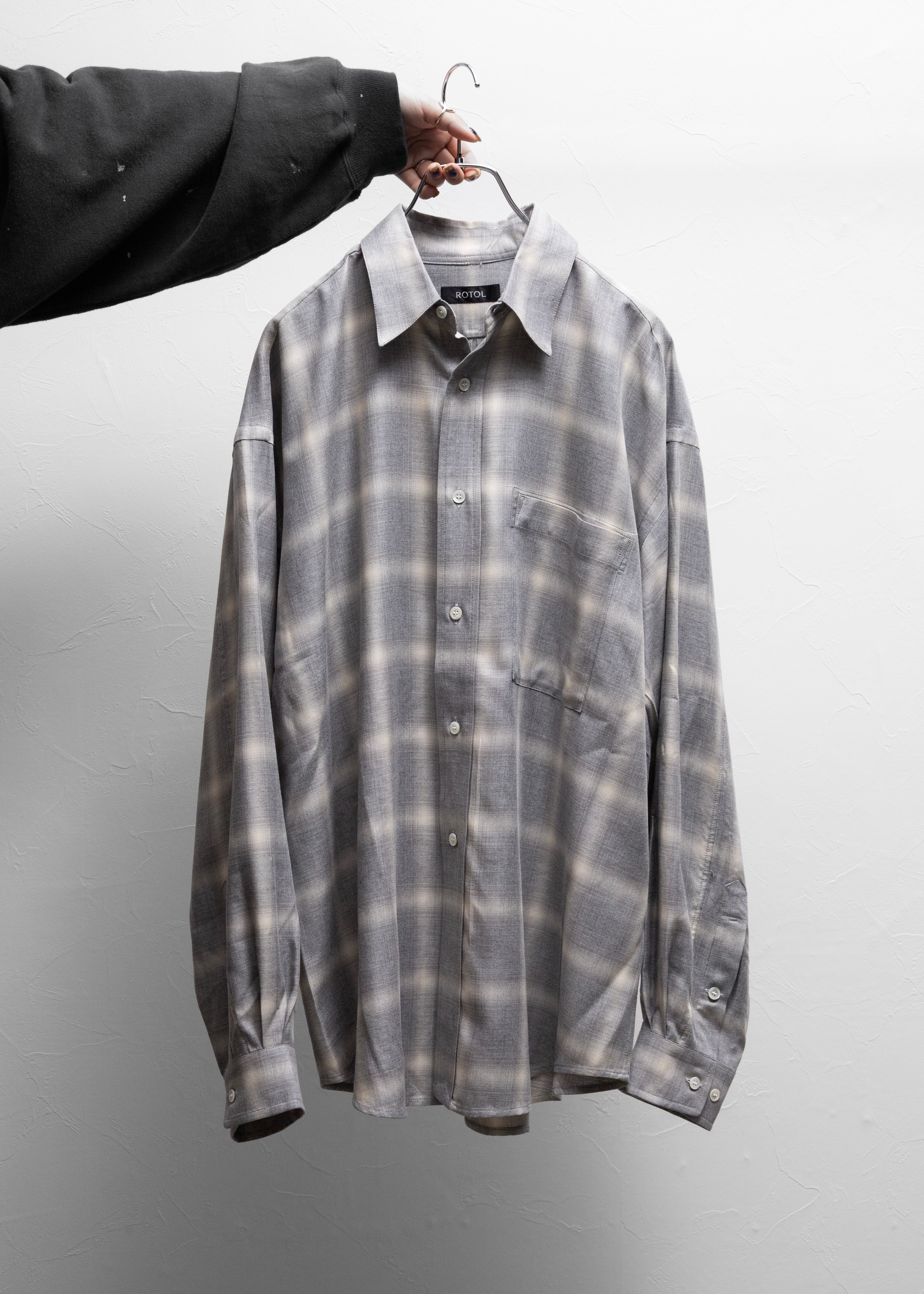 ROTOL（ロトル）Ombre Wide Shirt for process